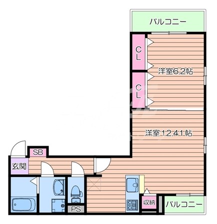 Ｇｒｉｓａｉｌｌｅの物件間取画像